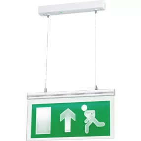   Sylvania 9154299 ADJ SUSP LED EXIT SIGN ARROW UP kijáratjelző exit lámpa