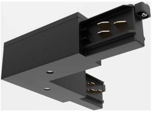 Sylvania 9200730 ONETRACK L-FEED CONNECT OUT BLACK 9012/B DALI sarokelem fekete