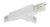 Sylvania 9200737 ONETRACK T-FEED IN-RIGHT WHITE 9016/W DALI T csatlakozó fehér