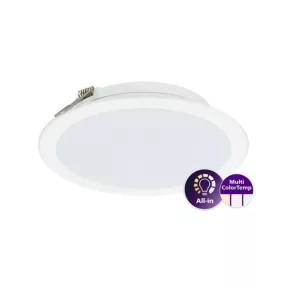   Philips Signify 929003251432 DN065B G4 LED20/830_840_865 19W D200 RD süllyesztett kerek álmennyezeti IP44-es mélysugárzó Ledinaire váltható színhőmérséklet