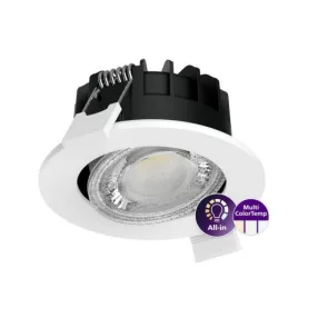   Philips Signify 929003322502 RS071B 5S/827_30_40 40D PSR PI6 IP65 WH fehér álmennyezeti spot LED lámpatest Ledinaire billenthető, állítható színhőmérséklet