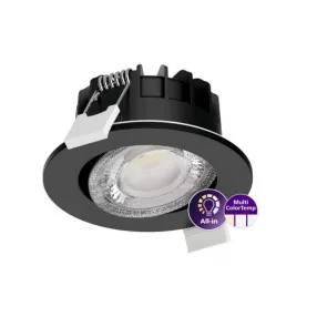   Philips Signify 929003322602 RS071B 5S/827_30_40 40D PSR PI6 IP65 BK fekete álmennyezeti spot LED lámpatest Ledinaire billenthető, állítható színhőmérséklet