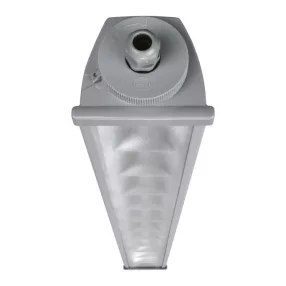   A280RD Beghelli Acciaio LED-es por-és páramentes fémházas lámpatest állítható tápegységgel; 35/44/53/63W; 6000/7400/8700/10000lm; 4000K; IP66; IK09; 1565mm LED porpára