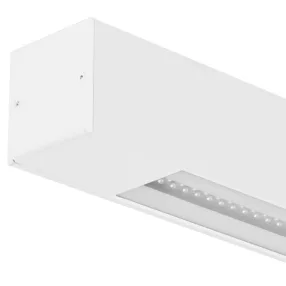   PXF Plexiform AC001.1177.840.A060 PX0919908 Asymmetric LED 1260 30W 4130lm 840 LNS White táblavilágító irodai lineáris profil LED lámpatest