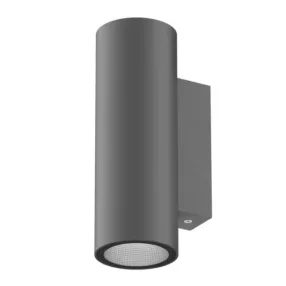   PXF Plexiform BE002.4466.840.A000 PX4088965 Tubo Wall IP65 LED 50° 15W 1630lm 840 RF Antracite kültéri LED lámpatest homlokzat előtető