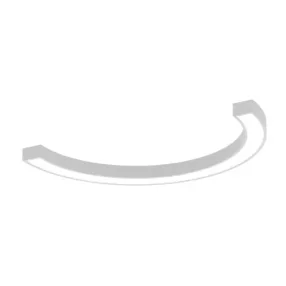   PXF Plexiform EC002.2211.840.A010 PX4090762 Geometric Arc LED 1200mm 180° 70W 7270lm 840 OPAL White TH3 dekoratív led profil lámpatest ívelt