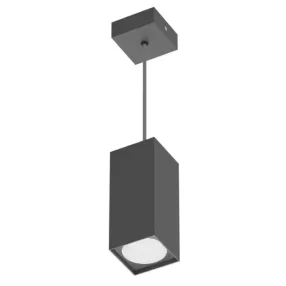   PXF Plexiform EF005.4466.840.A000 PX4112071 Cubic LED 50° 20W 2310lm 840 RF Antracite függesztett dekoratív LED spot lámpatest szögletes