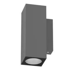   PXF Plexiform EI002.4466.840.A000 PX4111622 Cubic Wall IP65 LED 50° 15W 1630lm 840 RF Antracite kültéri LED lámpatest homlokzat előtető