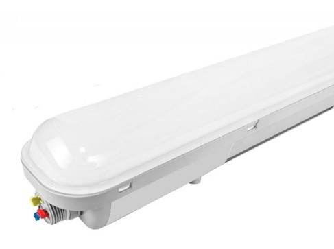 SR WATERPROOF LED 36W 5400lm IP65 4K OSRAM driver 1200mm por és páramentes ipari lámpatest integrált LED
