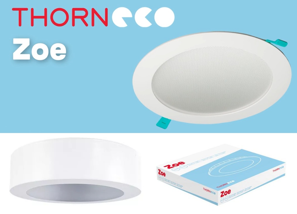 Thorn Eco ZOE Varioflex süllyesztve és mennyezetre